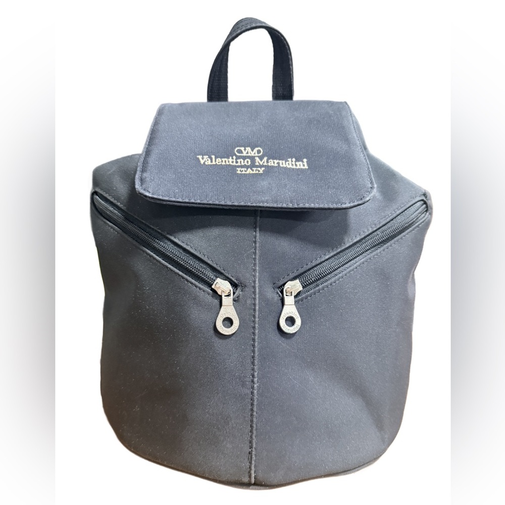 Valentino Marudini Black Nylon Backpack